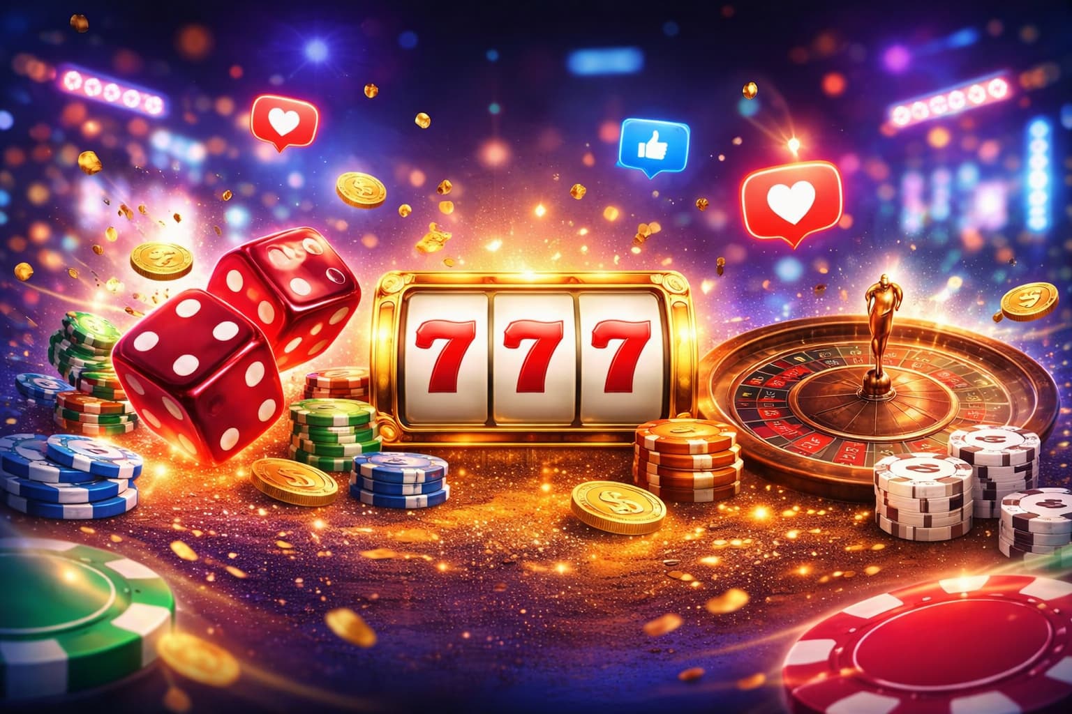 Social Gaming Background